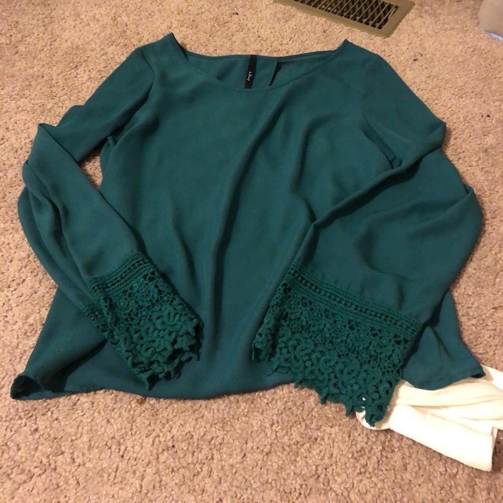 open back blouse